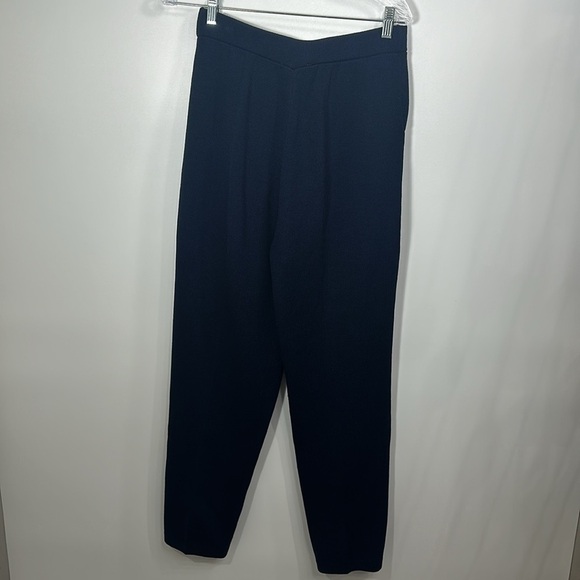 St. John Separates Santana knit blue pants size 10 - Picture 8 of 11